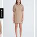 Halston MIKAYLA COTTON SHIRTING DRESS