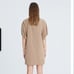 Halston MIKAYLA COTTON SHIRTING DRESS