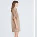 Halston MIKAYLA COTTON SHIRTING DRESS