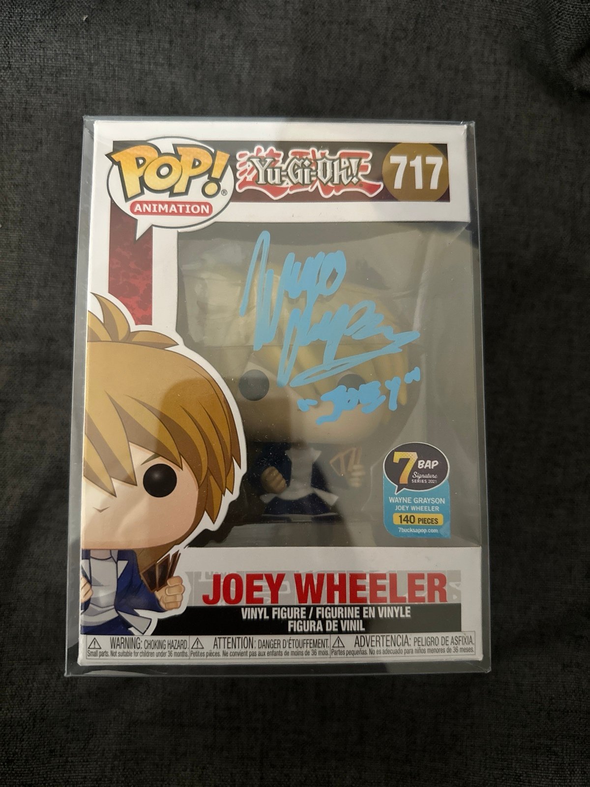 Yu-Gi-Oh! - Joey Wheeler #717 JSA COA Autographed