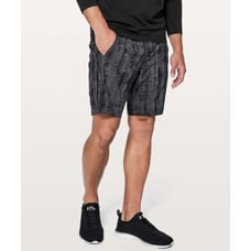 Lululemon Pace Breaker Short 9 Matchstick Asphalt Grey Black Medium M7907S 68