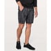 Lululemon Pace Breaker Short 9 Matchstick Asphalt Grey Black Medium M7907S 68