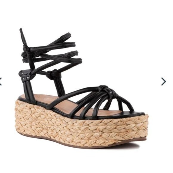 Seychelles Made For This Sandal in Black Leather