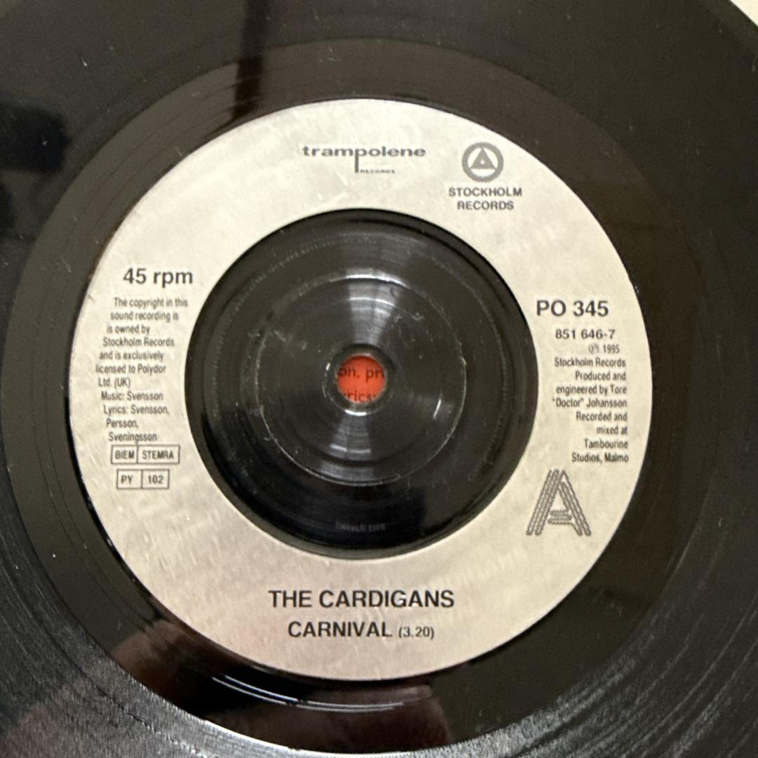 The Cardigans - Carnival ☆ UK Original 7 Single LIFE