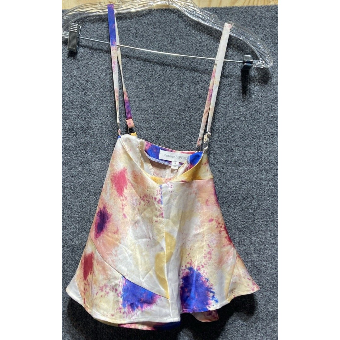 Finders Keepers Spray Paint Tank Top Size Small