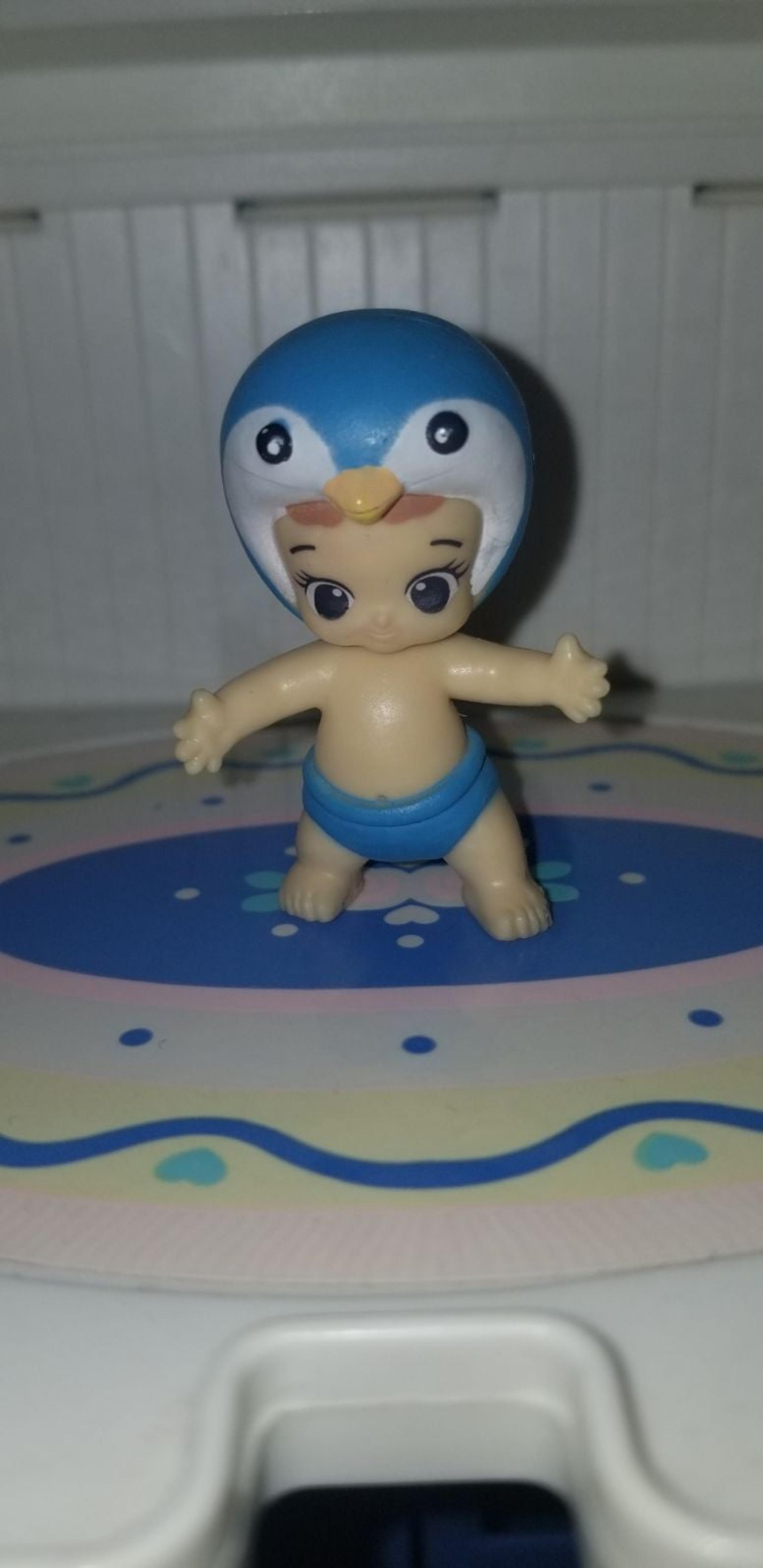 Twozies penguin baby doll