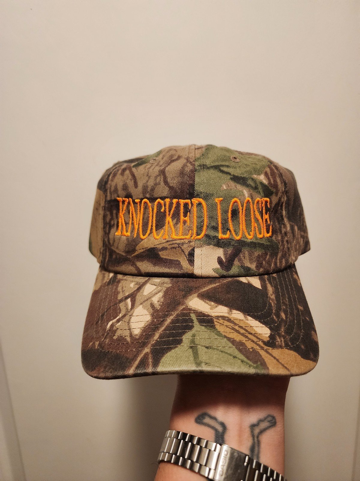 Knocked Loose realtree style hat