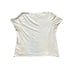 Karl Lagerfeld Paris Shirt Womens Extra Large Ivory Oversized Rhinestones Ladies