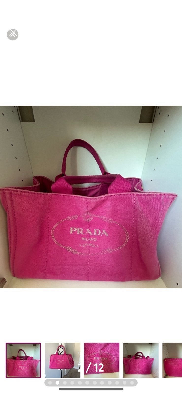 Prada Large Denim Canada
