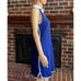 GOTTEX GOLF AND TENNIS Lorna Sleeveless Women's Dress Navy Blue Size S Pockets