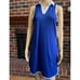 GOTTEX GOLF AND TENNIS Lorna Sleeveless Women's Dress Navy Blue Size S Pockets