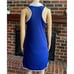 GOTTEX GOLF AND TENNIS Lorna Sleeveless Women's Dress Navy Blue Size S Pockets