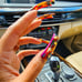 TORTOISE SHELL PRESSNON NAIL SET
