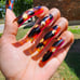 TORTOISE SHELL PRESSNON NAIL SET