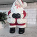 Vintage 70's Ceramic Winking Santa 14 Mold Figurine Handcrafted
