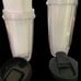 Lot Of 2 Nutri Ninja Pro Blender Cups Size 32 Oz & 24 Oz W/ Lids