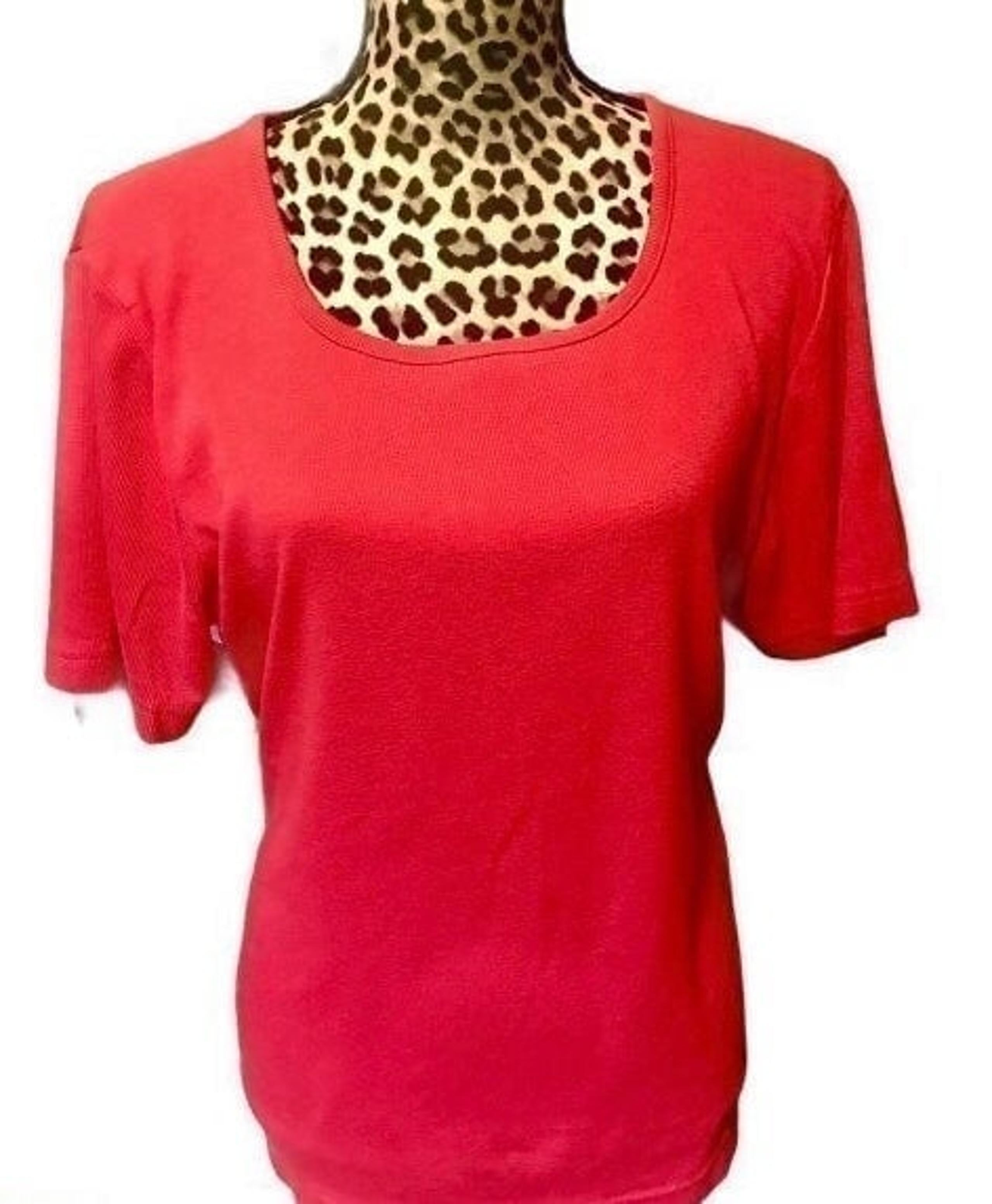 White Stag Stretch Knit Top 14W-16W
