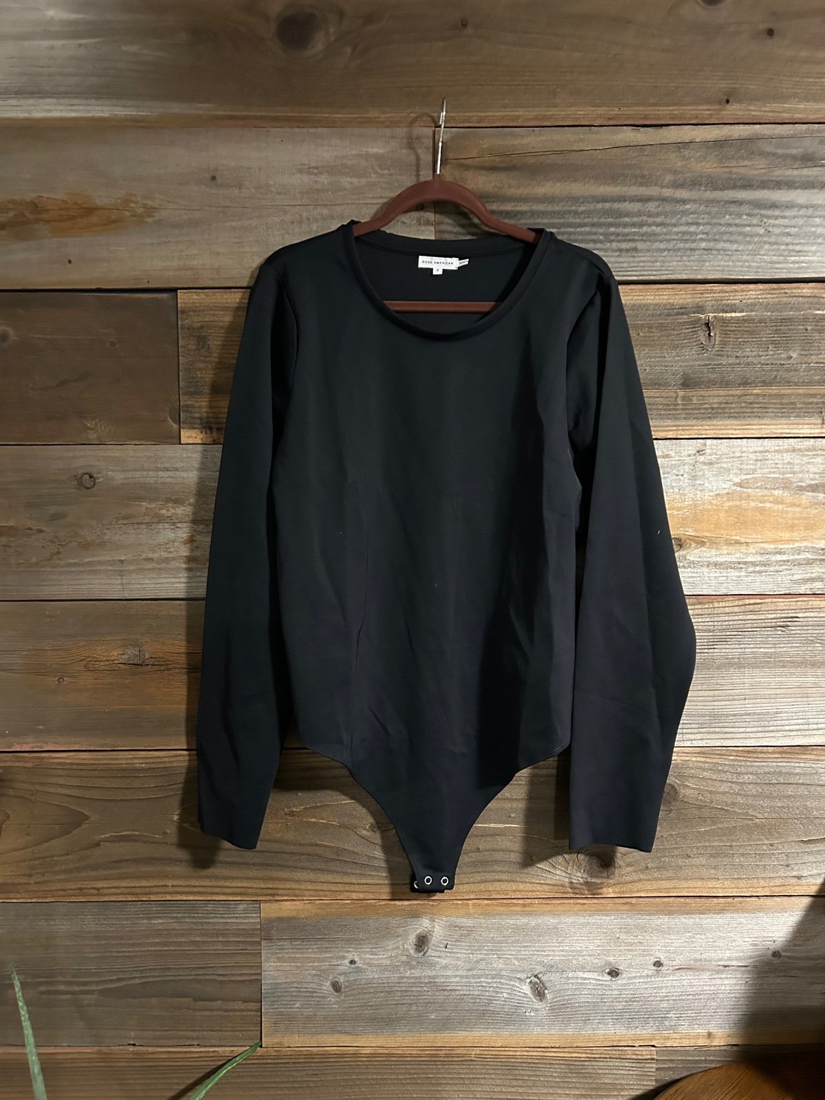 Good American Scuba Crewneck Bodysuit