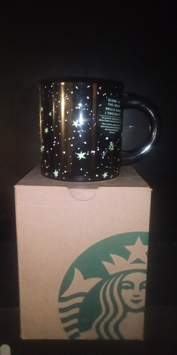 Starbucks glow in the dark stars mug