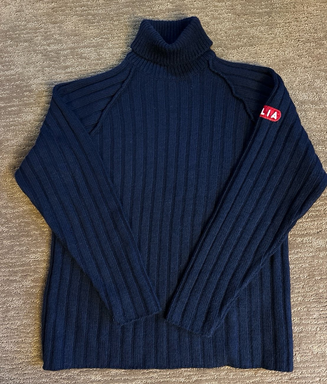 Vintage Made in Italy Men’s Turtleneck Sweater Sz Sm