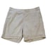 J. Jill Size M Linen Stretch Pull On Khaki Shorts Elastic Waist Casual