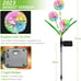 2 Pack Upgraded Decorative Solar Lights Garden Decor