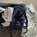 Sunbrella 2-Pack Navy Blue Indoor Outdoor Chair Pad Cushion 20x20x2.5 Ties Patio