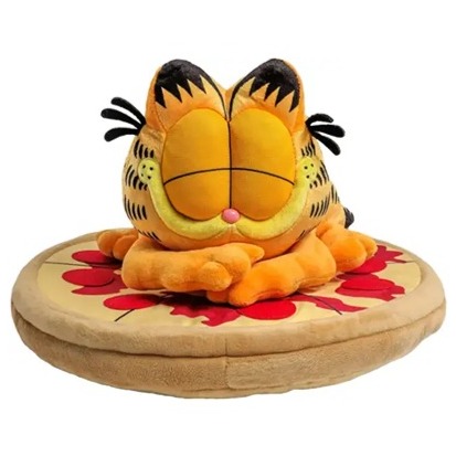 Kidrobot Garfield 16 Pizza Nap Time Plush Set, Age: 13+
