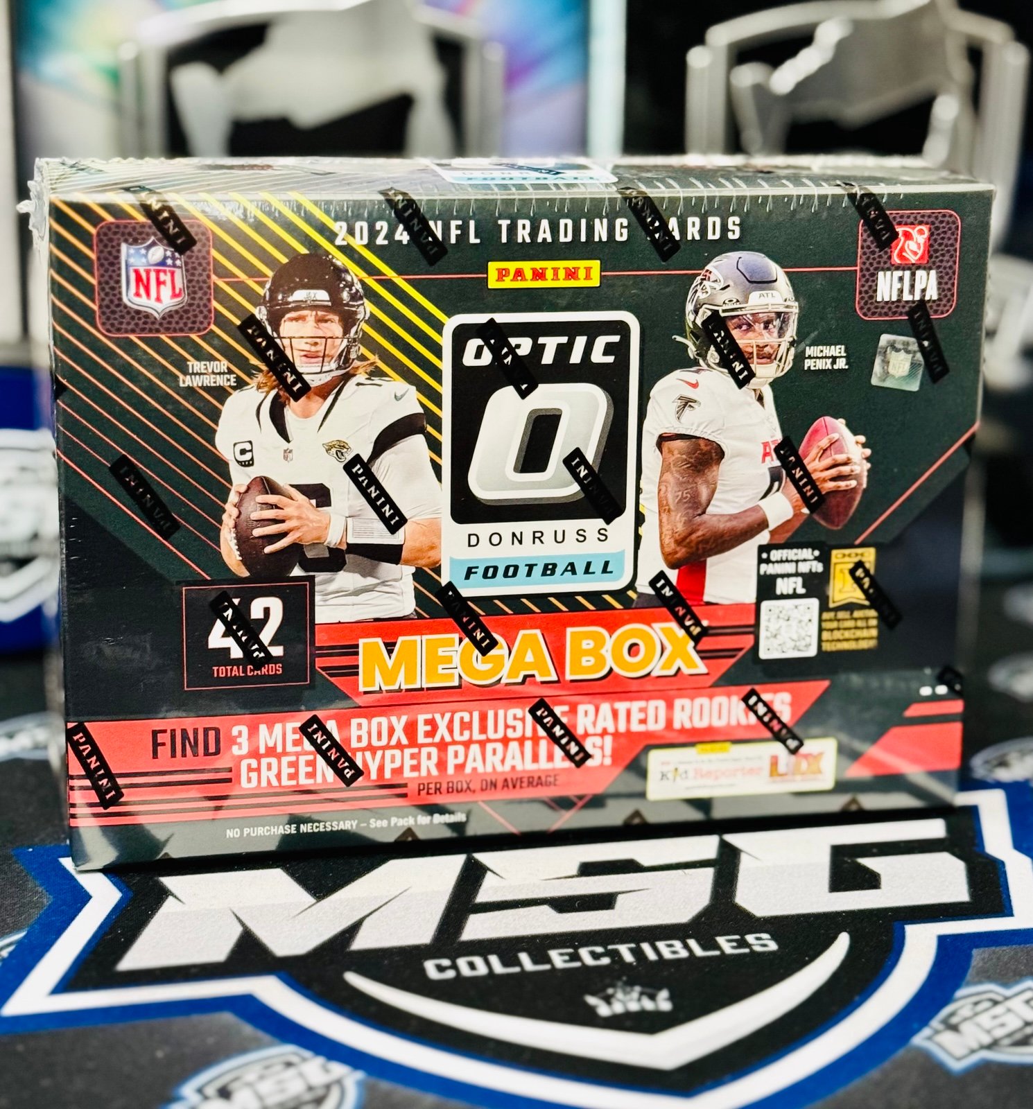 Lot of 3 2024 Panini Donruss Optic Football Mega Box Brand New Sealed (Target)