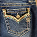 Miss Me Low Rise Signature Capri Jeans