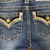 Miss Me Low Rise Signature Capri Jeans
