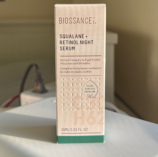 BIOSSANCE squalane retinol night serum