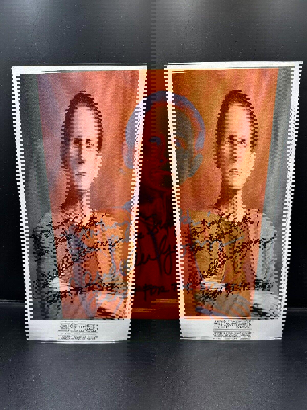 Star Trek Deep Space Nine Rene Auberjonois Autograph 8x10 Paramount Print