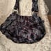 B.Makosky multi color and Genuine leather Satchel bag in good condition