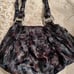B.Makosky multi color and Genuine leather Satchel bag in good condition