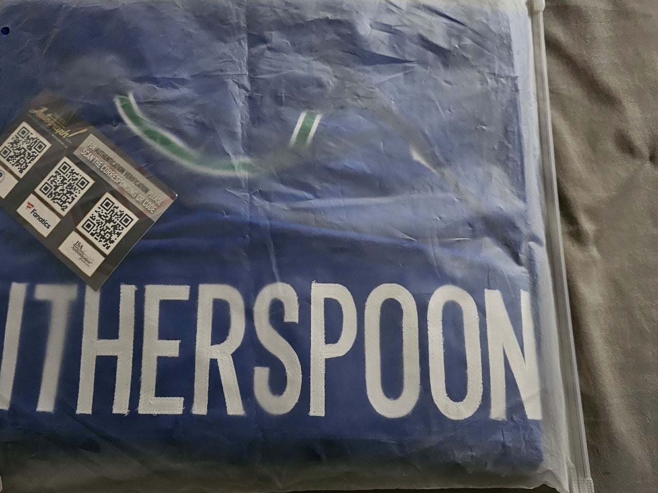 Devon Witherspoon Signed Custom Jersey Seattle Seahawks