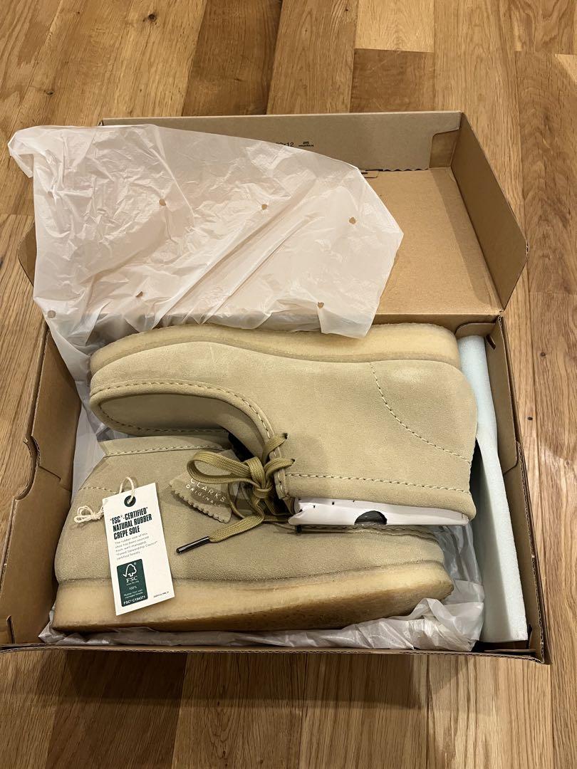 Buy Clarks Wallabee in beige | 26182221 at solebox
