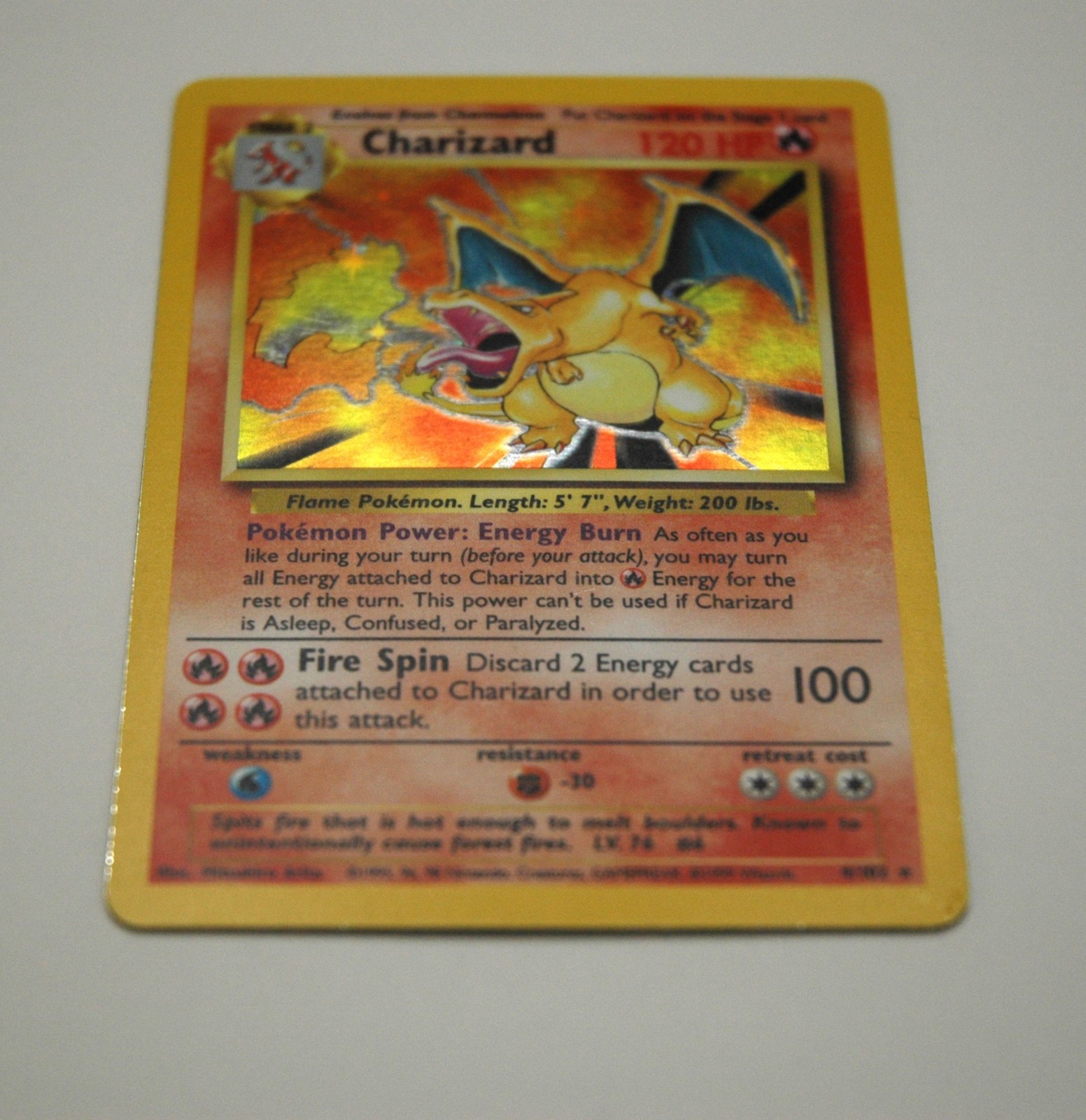 Shadow Box Base Set Charizard 4/102