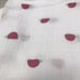 Aden + Anais red green turtle muslin swaddle baby blanket 100% cotton pink RARE