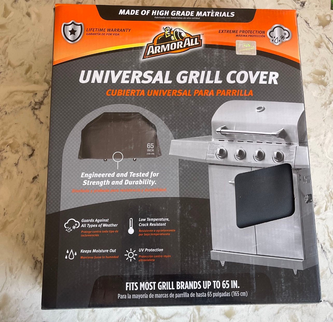 Universal grill cover