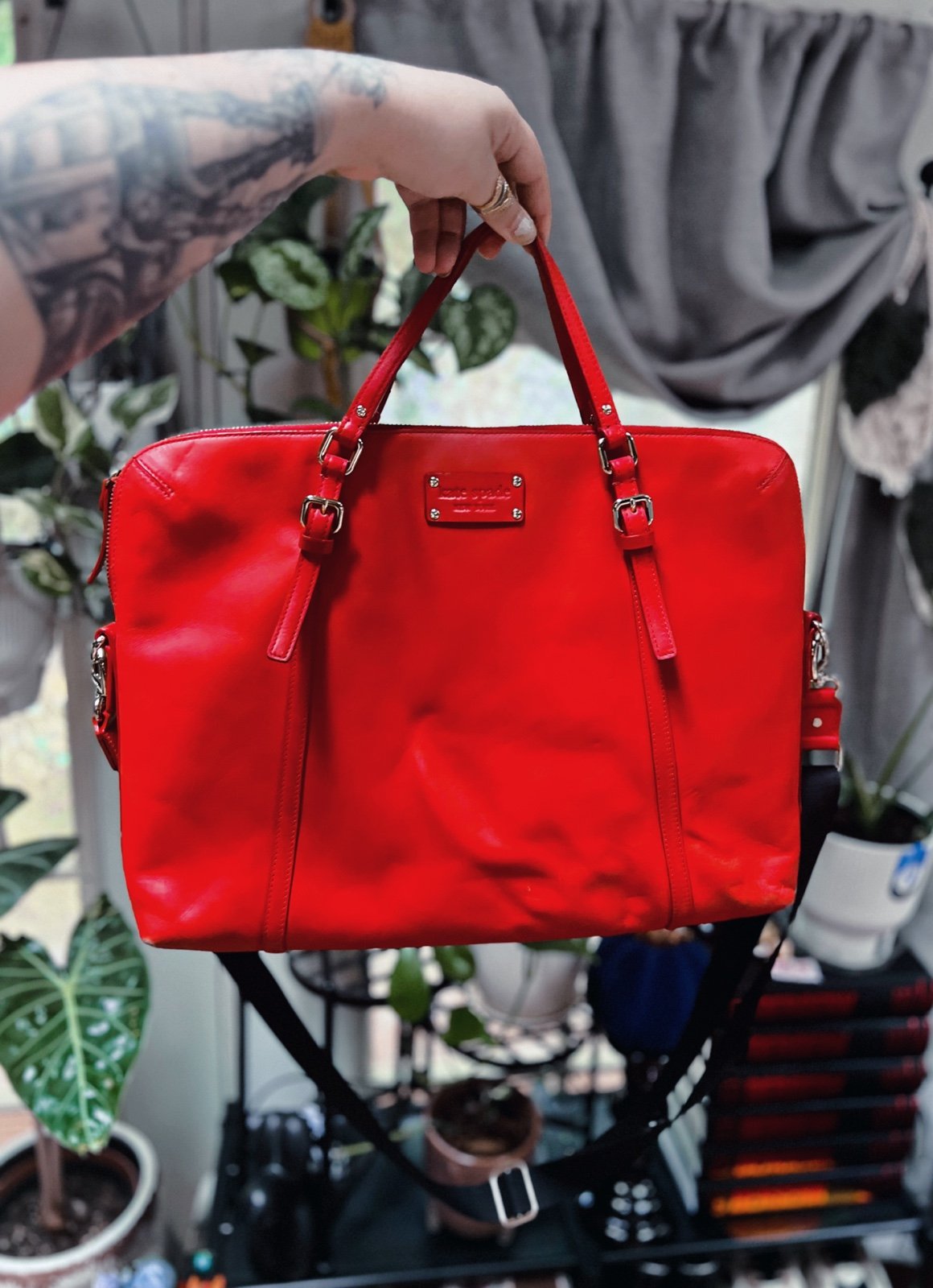 Red Kate Spade Laptop Case