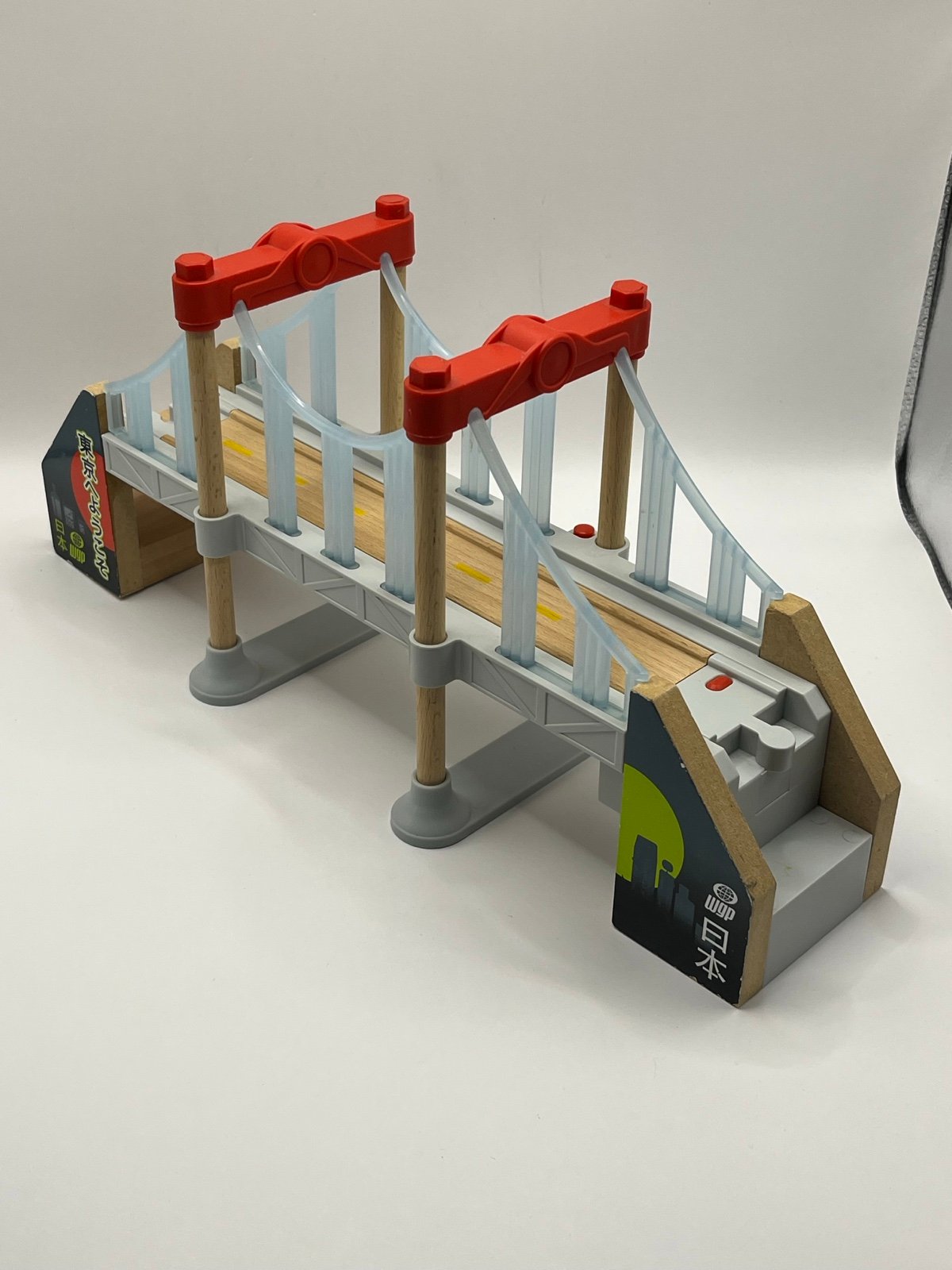 Disney Cars 2 Wooden Track Tokyo Bridge