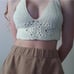 Crochet halter top