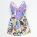 Anne Cole Skirted One-Piece Swim Dress, Multi, Women's 8