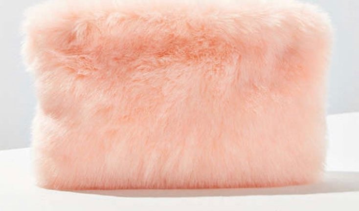 Urban Outfitters Fluffy Purse Pouch