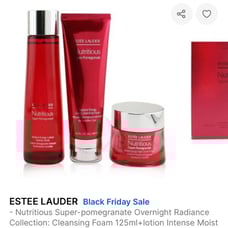 Estee Lauder Nutritious Super-pomegranate Overnight Radiance Collection
