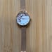 Olivia Burton Signiture Florals Watch With 38mm White Floral Face & MeshBracelet