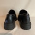Anthropologie Lug Sole Black Platform Loafers sz 6