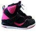 Jordan Girls Flight 45 Hi Top Black/Vivid Pink. Size 1Y.