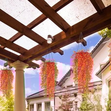 4 Pcs Artificial Hanging Plants Fall Decor Faux Hanging Plants Artificial